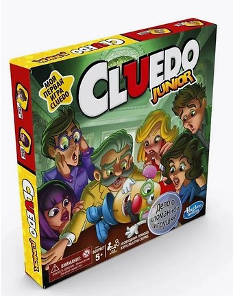 Настольная игра Hasbro Мое первое Клуэдо. Дело о сломанной игрушке 5+