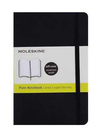Записная книжка А6, 96 листов Classic Soft Pocket, нелинованный блок, твердая обложка, Moleskine