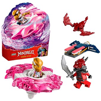 LEGO NINJAGO: Дракон Соры спиннер Кружитцу, 56 деталей (71824)