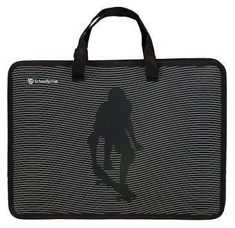 Папка для тетрадей А4 SKATE LIFE  33*26*7,5см молния, пластик