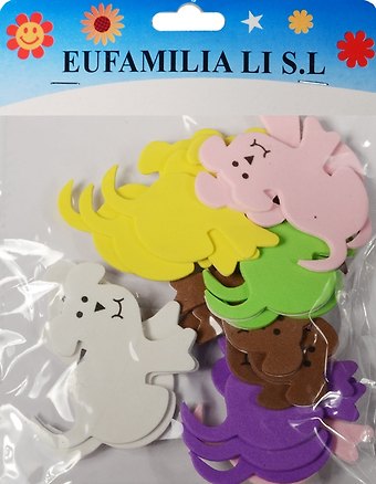 Декоративные Элементы из EVA Кошки и собаки (11-01260-XH-88881_6)