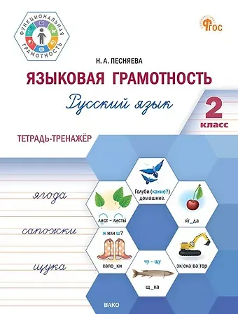 Наталья Александровна Песняева Языковая грамотность. Русский язык. 2 класс. Тетрадь-тренажёр. ФГОС Новый