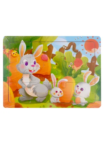 Развивающие рамка Зайки