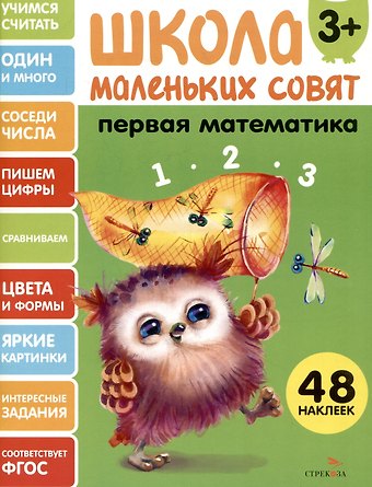 Лариса Викторовна Маврина Первая математика. 48 наклеек