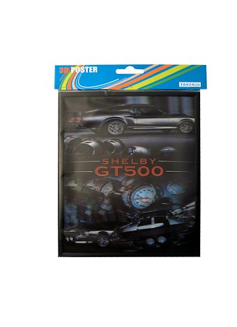 3D Постер Shelby GT500 (1824EU3DB15) (18х24)
