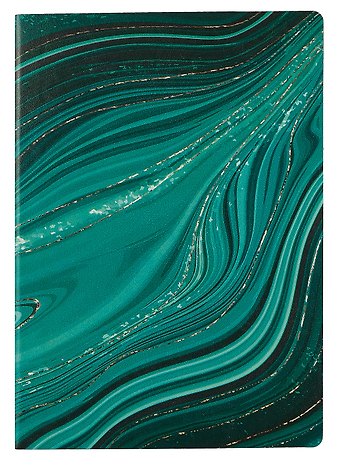 Книга для записей А4- 80л "Dream book. № 3" иск.кожа, комбинир.блок (точка, клетка), инд.уп.