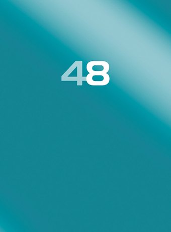 Тетрадь 48л кл. Классическая серия. Аквамарин мел.картон, метал.пантон