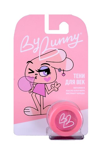 By Bunny Тени для век (ярко-розовый матовый) (BB050)
