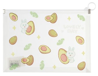 Папка на молнии А5 Fruity с расширением, ассорти