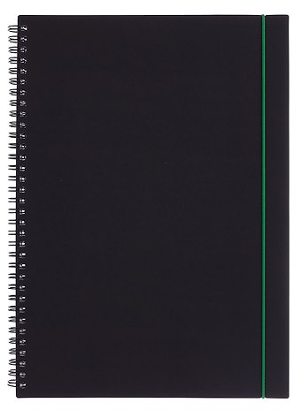 Тетрадь А4 80 листов, клетка, Favorite Black. No 2 спираль