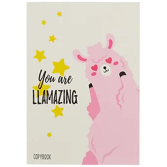 Тетрадь в линейку Unnika, Joy of life. You are Llamazing, 40 листов
