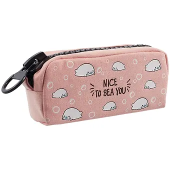 Пенал с большой молнией Белек. Nice to sea you