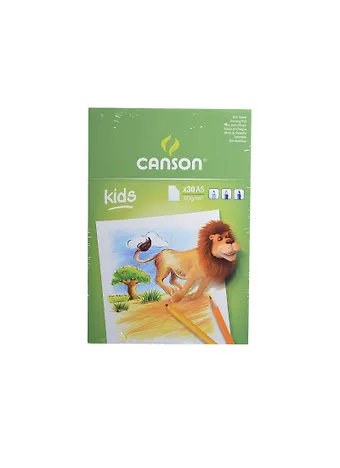 Альбом для детского творчества 30л А5 склейка, 90г/м2, Canson