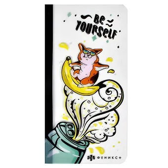 Панель на монитор 10*20см КОРГИ для стикеров, ПВХ, 500мкм, полноцв.печать, клейк.лента в комплекте