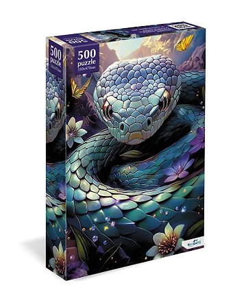 Пазл Металлическая змея. 500 элементов