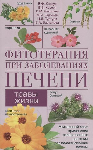Владимир Федорович Корсун Фитотерапия при заболеваниях печени. Травы жизни
