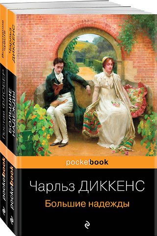 Чарльз Диккенс, Гюстав Флобер Набор Несбывшиеся надежды ( из 2-х книг: Большие надежды, Воспитание чувств)