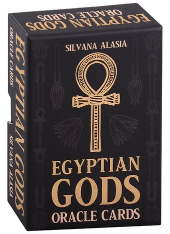 Сильвана Аласия Egyptian Gods Oracle Cards / Оракул Боги Египта (36 карт + книга)