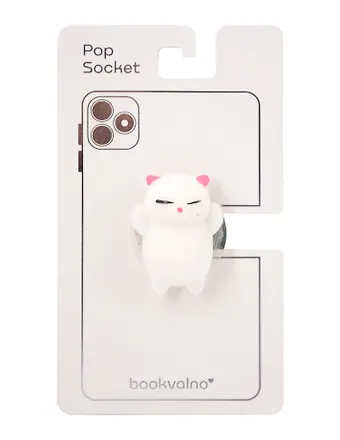 Попсокет-мялка Котик (ПВХ) (12-18031-202505-S69)