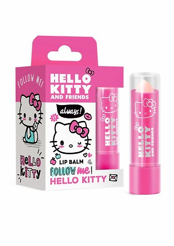 Бальзам для губ Hello Kitty с эффектом сияния+сюрприз (4,2 г) (ПВХ бокс)