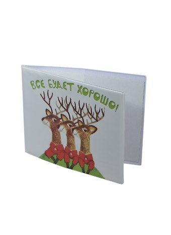 Обложка на зачетную книжку Олени (KW067-000024)