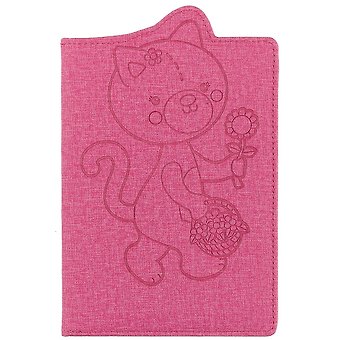 Книга для записей «Happy animals», малиновая, 64 листа, А5–