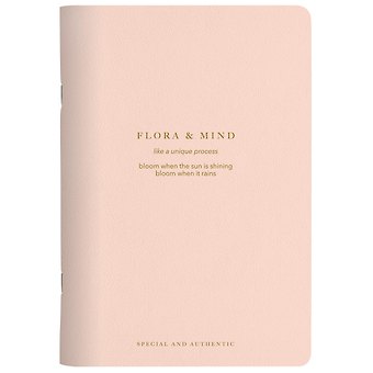 Тетрадь в клетку Be Smart, Flora, 48 листов, розовая