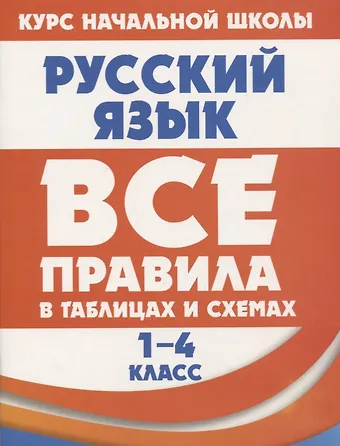 Евгения Александровна Жуковина Русский язык. Все правила в таблицах и схемах. 1-4 класс