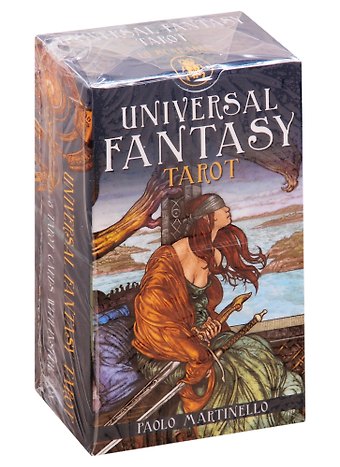 Паоло Мартинелло Universal Fantasy Tarot Таро Царство Фэнтези (карты+инструкция на рус. яз.) (коробка) Martinello