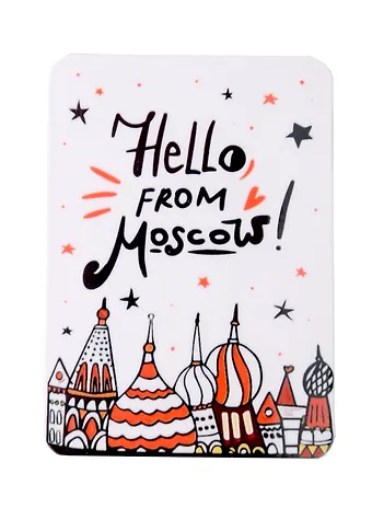 Магнит Hello from Moscow! (МVS-01280)