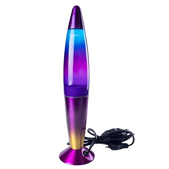 Лава лампа Amperia Rocket Rainbow (35см) (AMP-R-007)