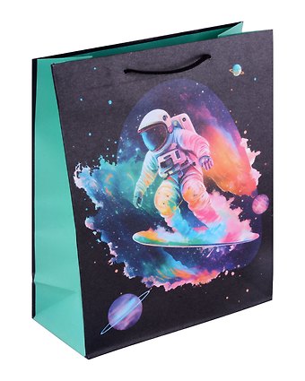 Пакет А4 32*26*12 Space skate дет., бум.мат.ламинат