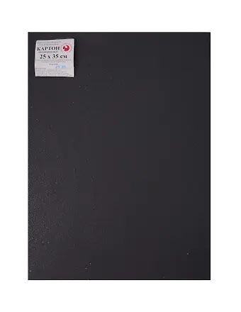 Картон графитовый 05шт 25*35 грунтованный эмульс.грунтом, для пастельн.живописи