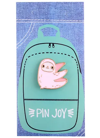 Значок Pin Joy Ленивец (металл) (12-08599-929)