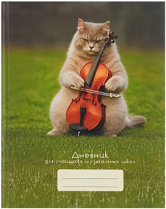 Дневник для музыкальной школы, Дизайн 14 (25)