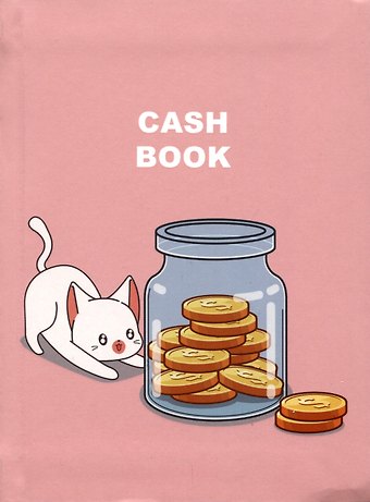Записная книжка А6 96л Cash-book 4 интегр.переплет, мат.ламинация, выб.УФ-лак