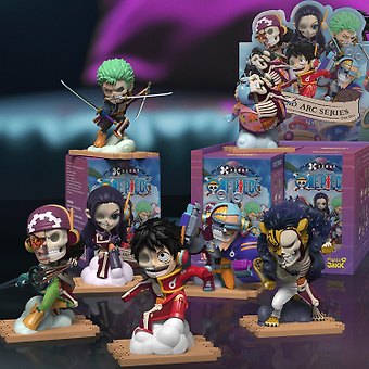 Коллекционная фигурка Mighty Jaxx One Piece Egghead Arc Series в ассортименте (коробка) (12х8х8) (71166)