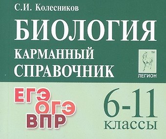 Сергей Ильич Колесников Биология. 6-11 классы. Карманный справочник
