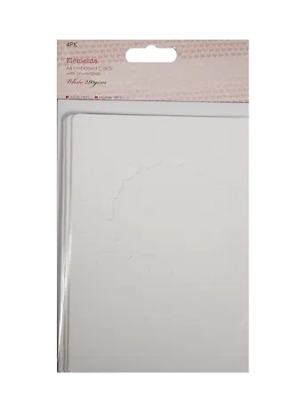 Набор для творчества Набор д/создания открыток с конвертом 4шт тиснение солнце