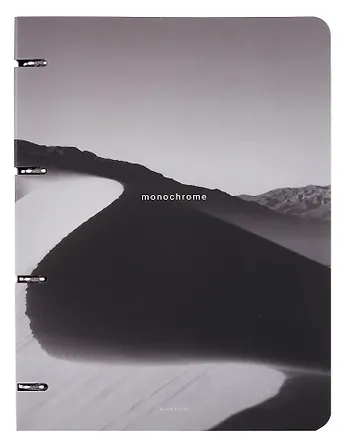 Тетрадь А4 120л кл. Dune, дюна, на кольцах, мелованный картон, ламинация