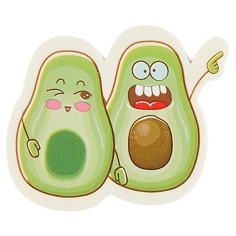 Ластик Crazy avocado, инд.уп., ассорти
