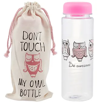 Бутылочка My Owl bottle с сумочкой (500 мл)
