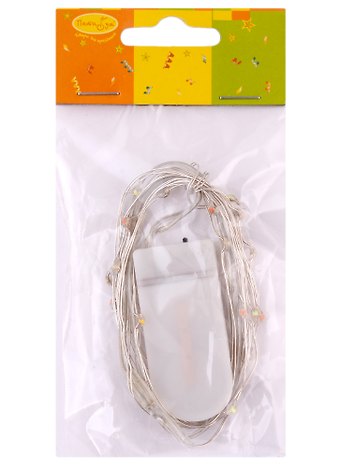 Гирлянда LED разноцветная (2 м)