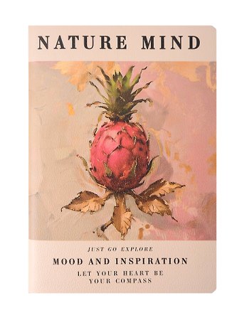 Тетрадь 48л кл. JANE. Nature Mind карт.обл., мат.ламинация, тиснение фольгой, скрепка