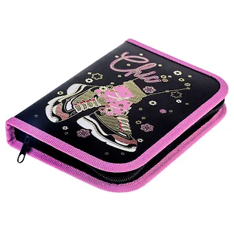 Пенал 1 отделение Спорт-шик 190*130 мм, молния