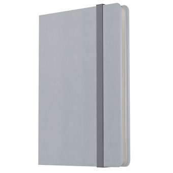 Записная книжка А7 80л лин. Joy Book. Туманное утро иск.кожа, тонир.блок, скругл.углы, ляссе, резинка, карман на задн.форзаце