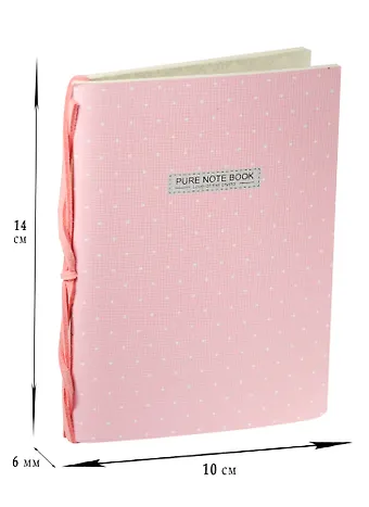 Записная книжка А6 58 листов Pure notebook