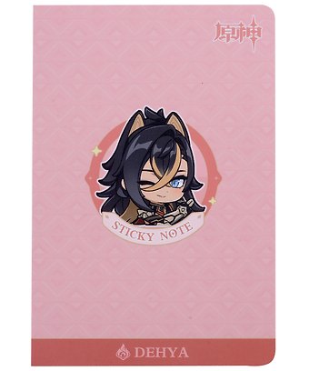 Блоки для записей, 4 штуки Chibi Expression Dehya диспенсер-книжка