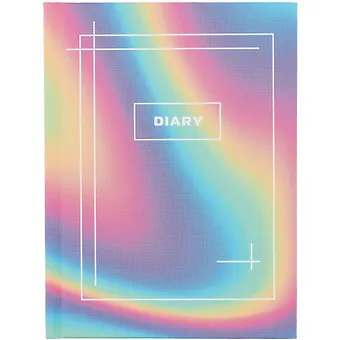 Ежедневник недат. А6 128л Голография 7БЦ, покрытие Soft touch, офсет