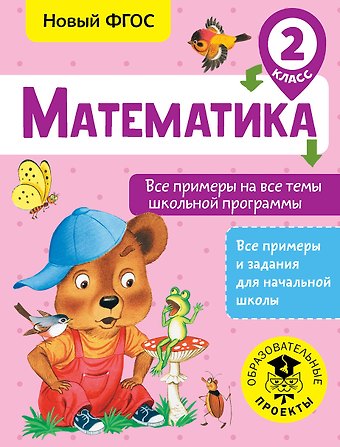 Татьяна Сергеевна Позднева Математика. Все примеры на все темы школьной программы. 2 класс